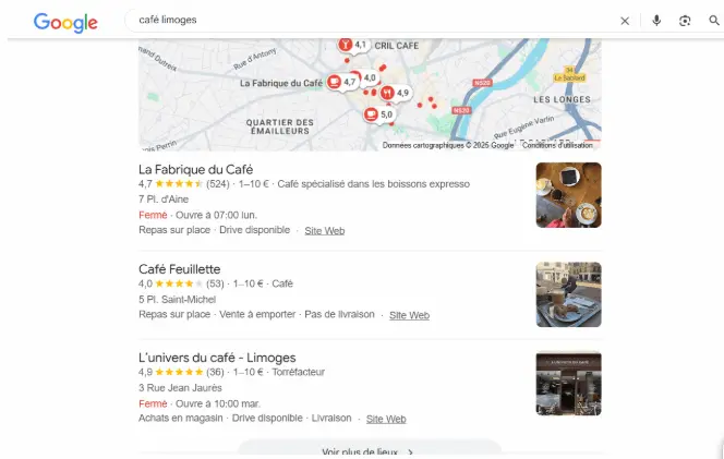 Exemple fiche my google business Exemple de fiche my google business pour expliquer comment être connu localement grâce à internet
